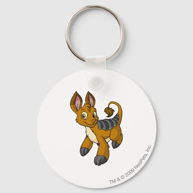 Bori Brown Keychain (Front)