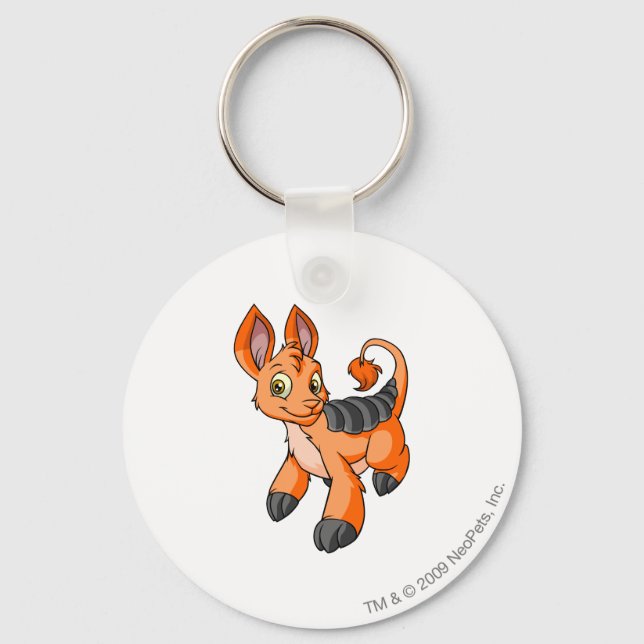 Bori Orange Keychain (Front)