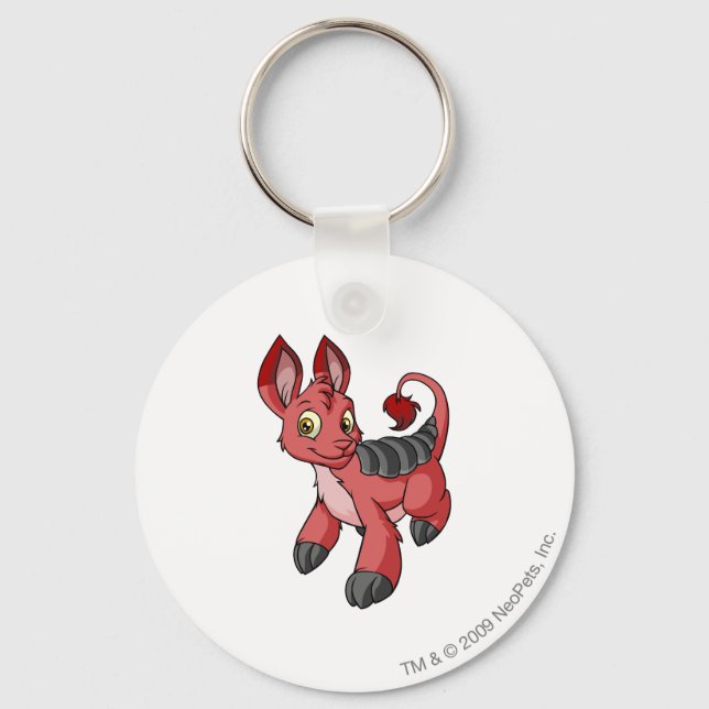 Bori Red Keychain (Front)