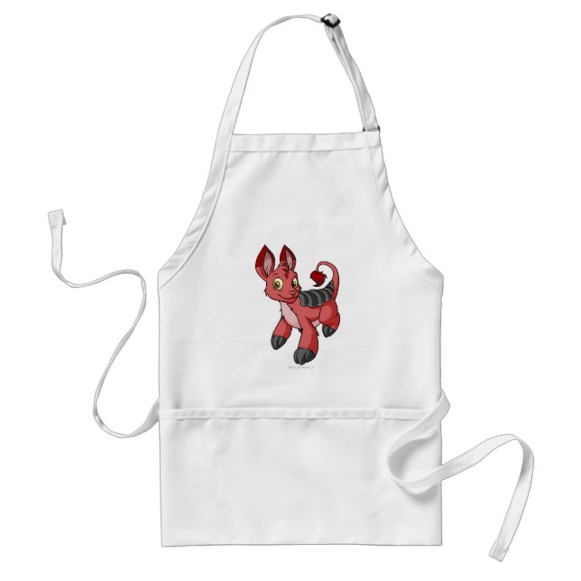 Bori Red Standard Apron (Front)