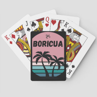 Boricua.Coqui Playing Cards