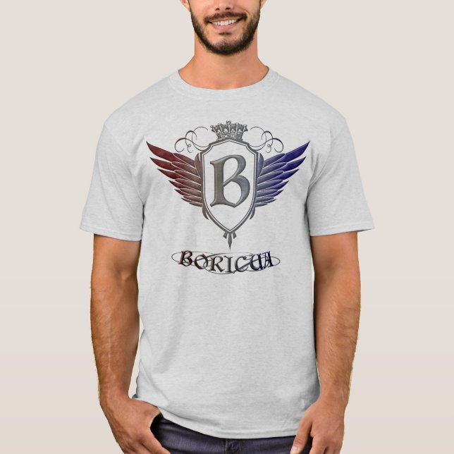 Boricua-Crest T-Shirt (Front)