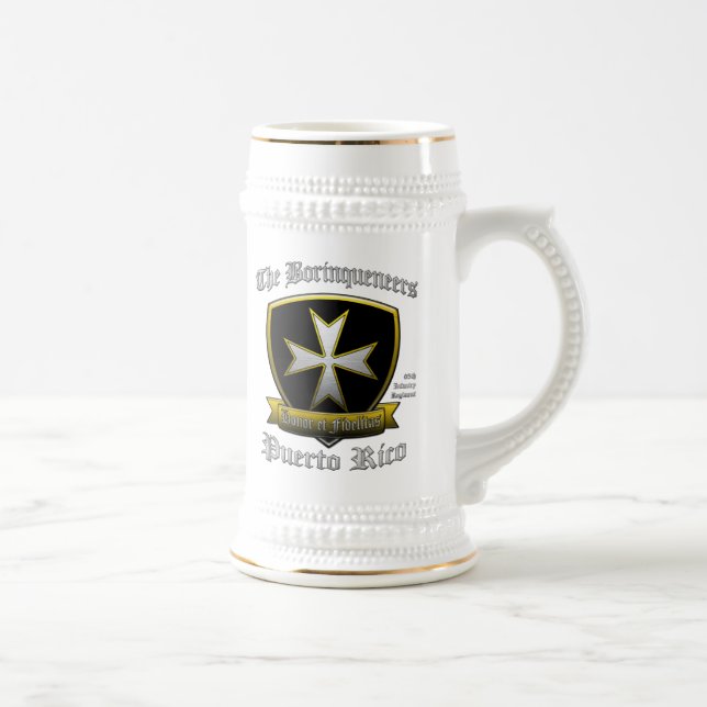 Borinqueneers Beer Stein (Right)