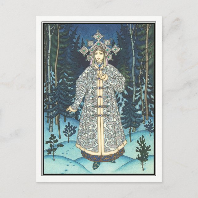 Boris Zvorykin - The Snow Maiden Postcard (Front)