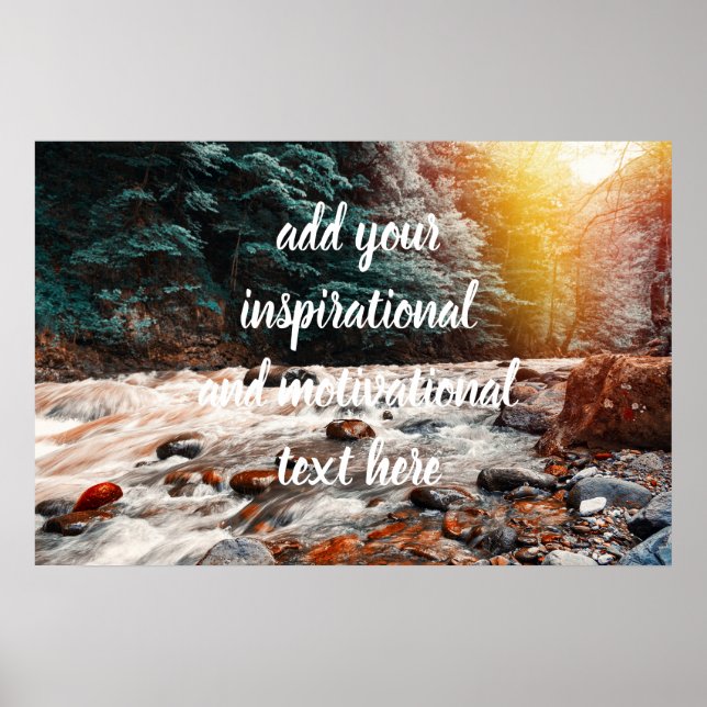 Borjomi creek poster (Front)