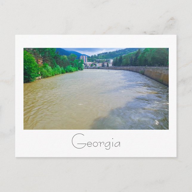 Borjomi Hot Springs Resort Georgia Caucuses Postcard (Front)