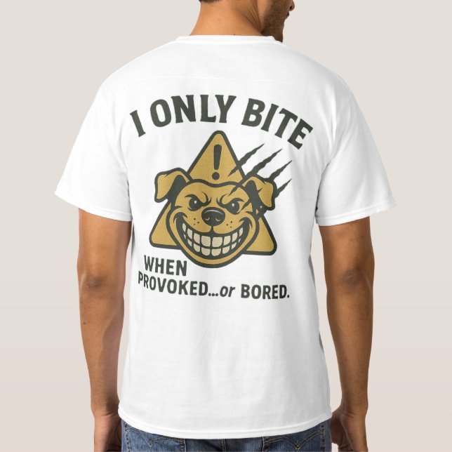 BORK BORK NOM NOM T-Shirt (Back)