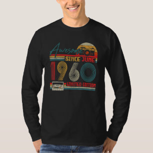 Born 1960 Awesome Since June 1960 62 Years Old T-Shirt