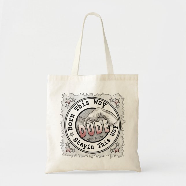  Born A Guy  Tote Bag (Front)