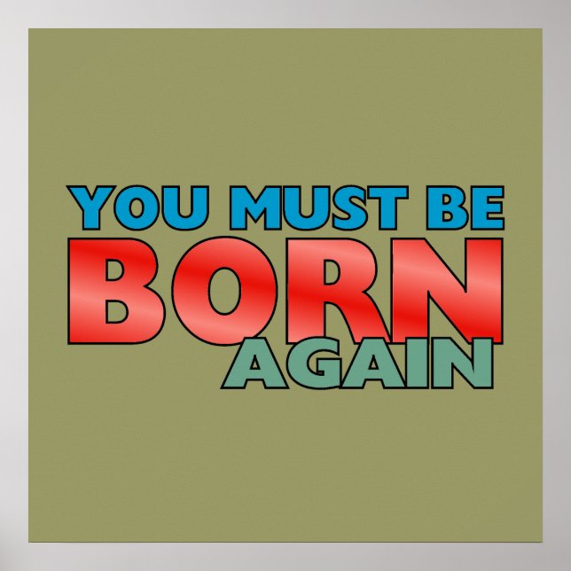 Born Again Poster (Front)
