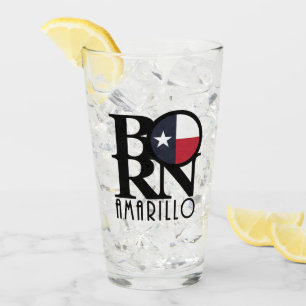 BORN Amarillo Texas Glass