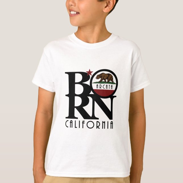 BORN Arcata California T-Shirt (Front)