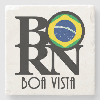 BORN Boa Vista Brazil Stone Coaster