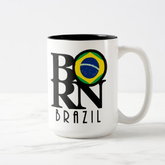BORN Brazil 15oz Two-Tone Coffee Mug