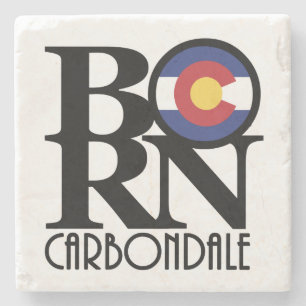 BORN Carbondale Colroado Stone Coaster