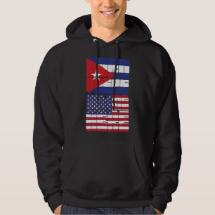Born Cuba Belong American Hoodie