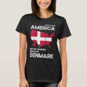 Born Danish Denmark American USA Citizenship Ragla T-Shirt