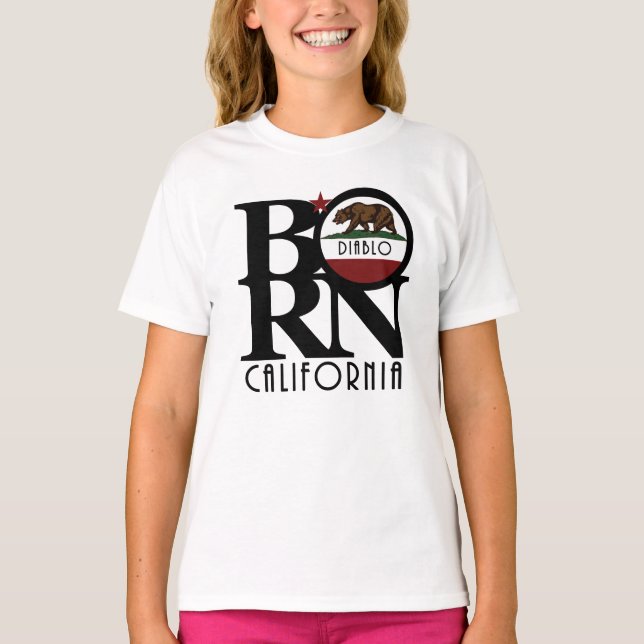 BORN Diablo California T-Shirt (Front)