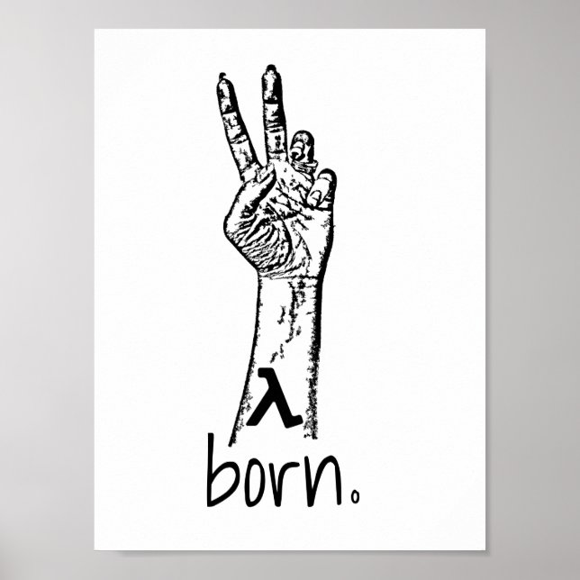 Born. Fan Art Poster (Front)