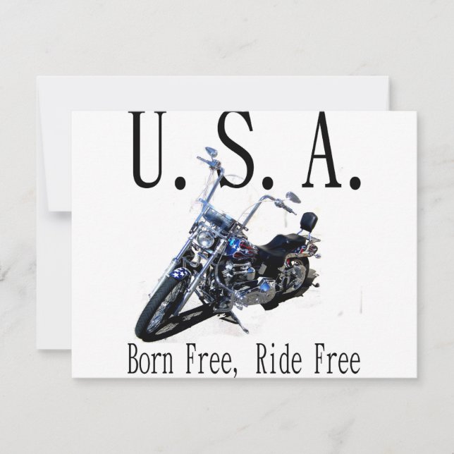 Born Free, Ride Free (Front)
