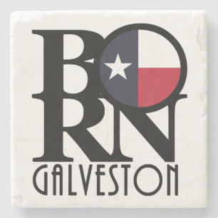 BORN Galveston Stone Coaster