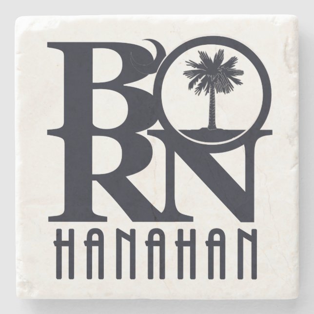 BORN Hanahan SC Stone Coaster (Front)
