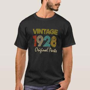 Born In 1928 94 Years Old Made In 1928 94th Birthd T-Shirt