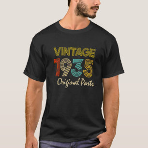 Born In 1935 87 Years Old Made In 1935 87th Birthd T-Shirt