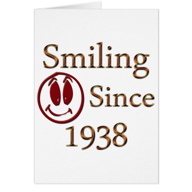 Born in 1938 (Front)