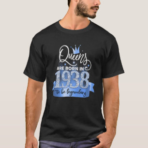 Born in 1938 I Festive Black Blue Party Outfit & A T-Shirt