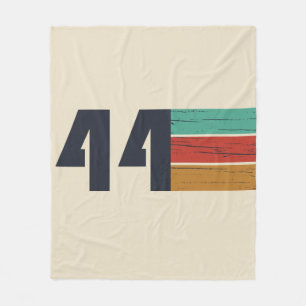 born in 1944 vintage birthday fleece blanket