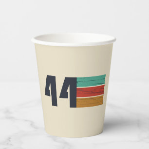 born in 1944 vintage birthday paper cups