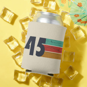 Born in 1945 vintage birthday party can cooler