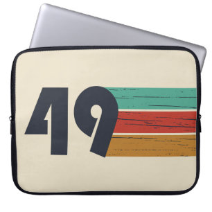 born in 1949 vintage birthday laptop sleeve