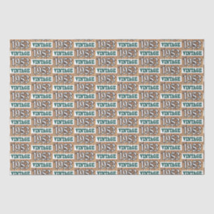 Born in 1953 tissue paper