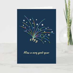 Born in 1955 Birthday Greeting Card