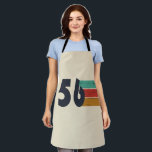 Born in 1956 vintage 70th birthday gift apron<br><div class="desc">Add some originality to your wardrobe with this vintage sunset birthday graphic design featuring an awesome typography font. It's a great gift idea for men,  women,  husbands,  wives,  grandmothers,  and grandfathers who will love this unique artwork. The perfect funny holiday present for a happy birthday party.</div>