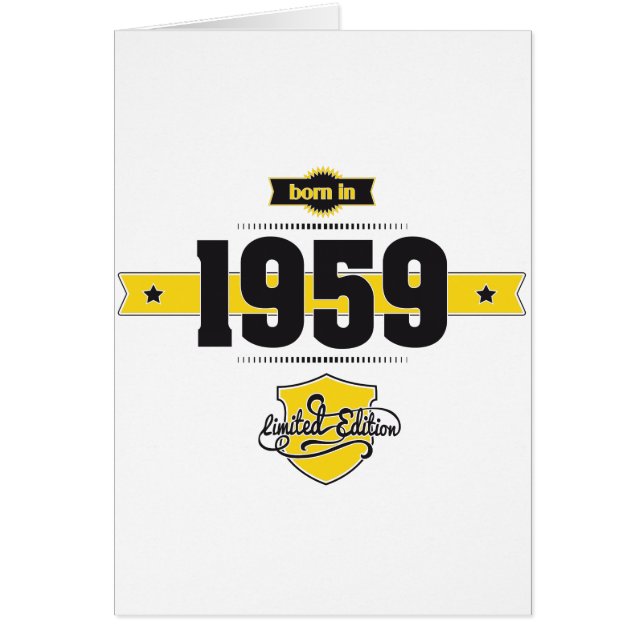 born in 1959 (choco&yellow) (Front)