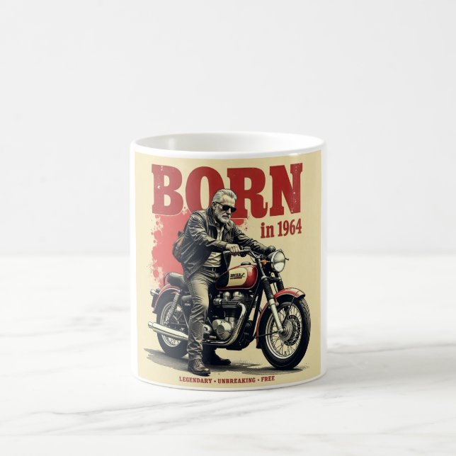 Born In 1964 Coffee Mug (Center)
