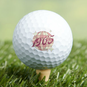 Born in 1965 60th birthday golfing gift golf balls