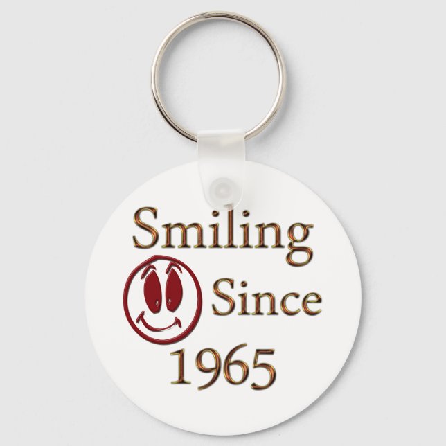 Born in 1965 keychain (Front)