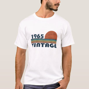 Born in 1965 vintage 60th birthday gift T-Shirt