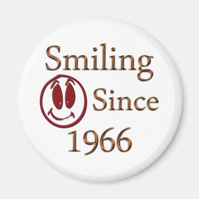Born in 1966 magnet (Front)