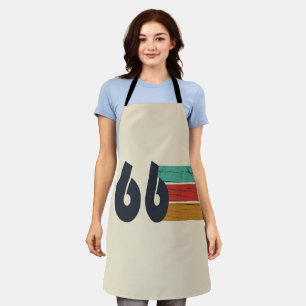 Born in 1966 vintage 60th birthday gift apron