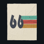 Born in 1966 vintage 60th birthday gift fleece blanket<br><div class="desc">Add some originality to your wardrobe with this vintage sunset birthday graphic design featuring an awesome typography font. It's a great gift idea for men,  women,  husbands,  wives,  grandmothers,  and grandfathers who will love this unique artwork. The perfect funny holiday present for a happy birthday party.</div>
