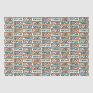 Born in 1968 tissue paper