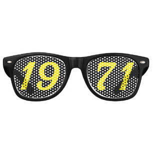 Born in 1971 55th birthday fun shades sunglasses