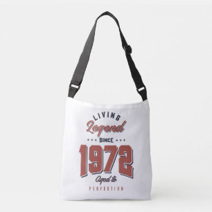 Born in 1972 Birthday Crossbody Bag