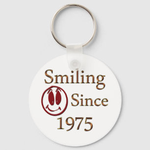 Born in 1975 keychain