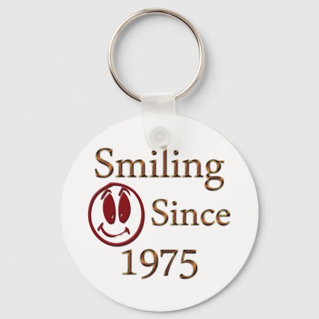Born in 1975 keychain (Front)